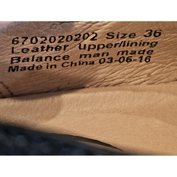 Dansko Women’s Ann Leather Slip On Flat Black Size 36 EU/ 6-6.5 US Career Casual - Picture 13 of 13